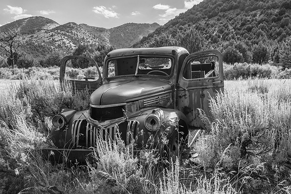 Stansbury Mountains Abandoned Truck