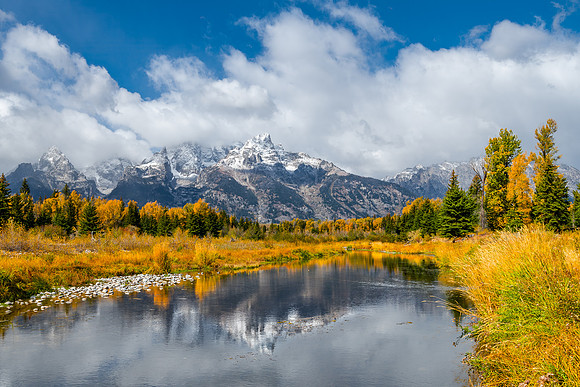 Fall at Schwabacher Landing