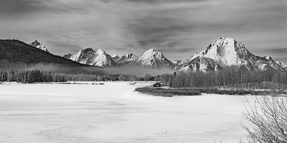 Frozon Morning at Oxbow Bend