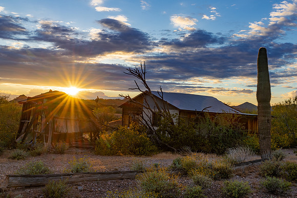 Vulture Mine Sunset